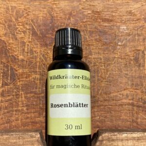 Rosenblätter-Flasche